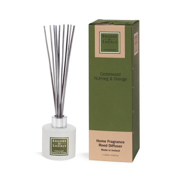 Fragrance Diffuser - Cedarwood Nutmeg & Orange