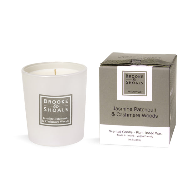 Scented Candle - Jasmine Patchouli and Cashmere Woods