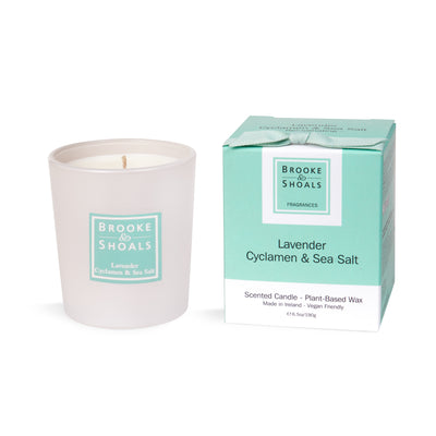 Scented Candle - Lavender, Cyclamen & Sea Salt