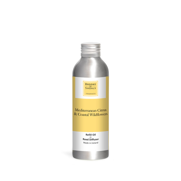 Diffuser Refill Oil - Mediterranean Citrus & Coastal Wild Flowers