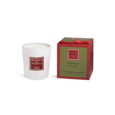 Scented Travel Candle - Cinnamon & Cedar