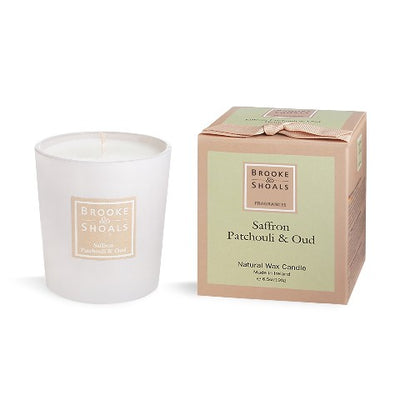 Scented Candle - Saffron Patchouli & Oud