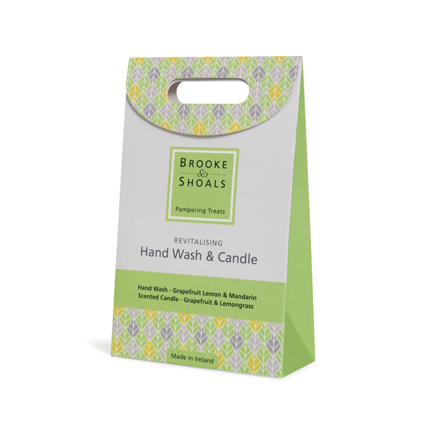 Wellness Pampering Set: Revitalising Hand Wash & Candle